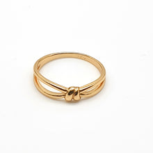 Load image into Gallery viewer, Knotted Gold Ring
