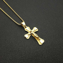 Load image into Gallery viewer, Cross Pendant Chain
