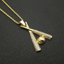 Load image into Gallery viewer, Baseball Pendant Chain
